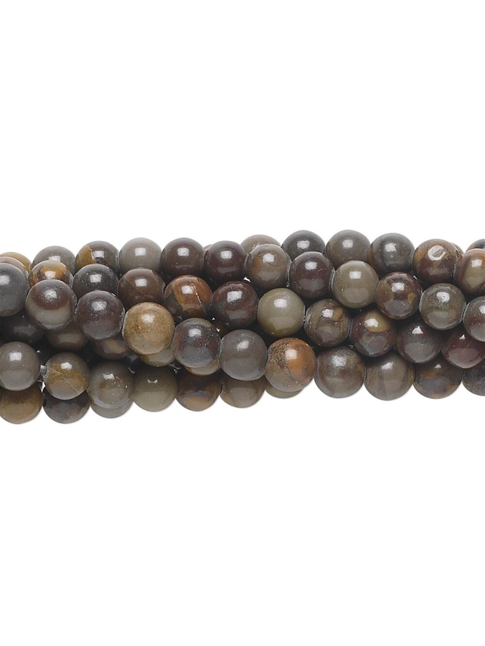Natural Chrysanthemum Stone Gemstone Beads Round 4mm Bulk Lot 100 pcs
